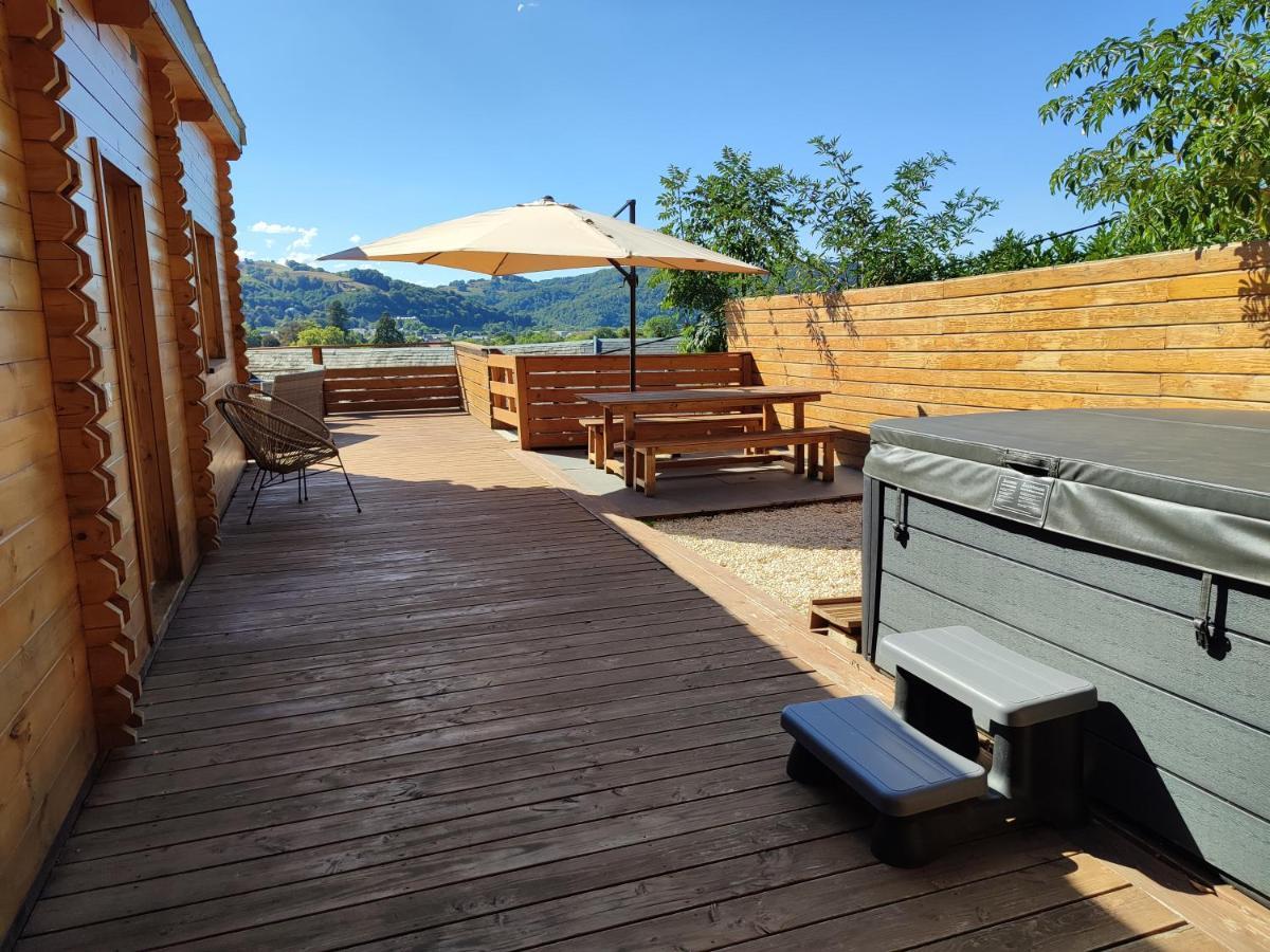 Le Chalet Jacuzzi Et Detente 4 Etoiles Bagnères-de-Bigorre Exteriör bild